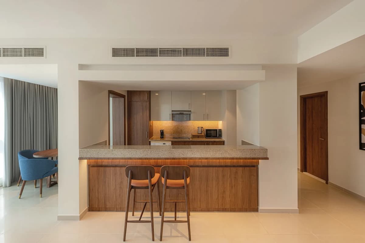1 Schlafzimmer Familie Twin Suite Balkon Boulevardblick