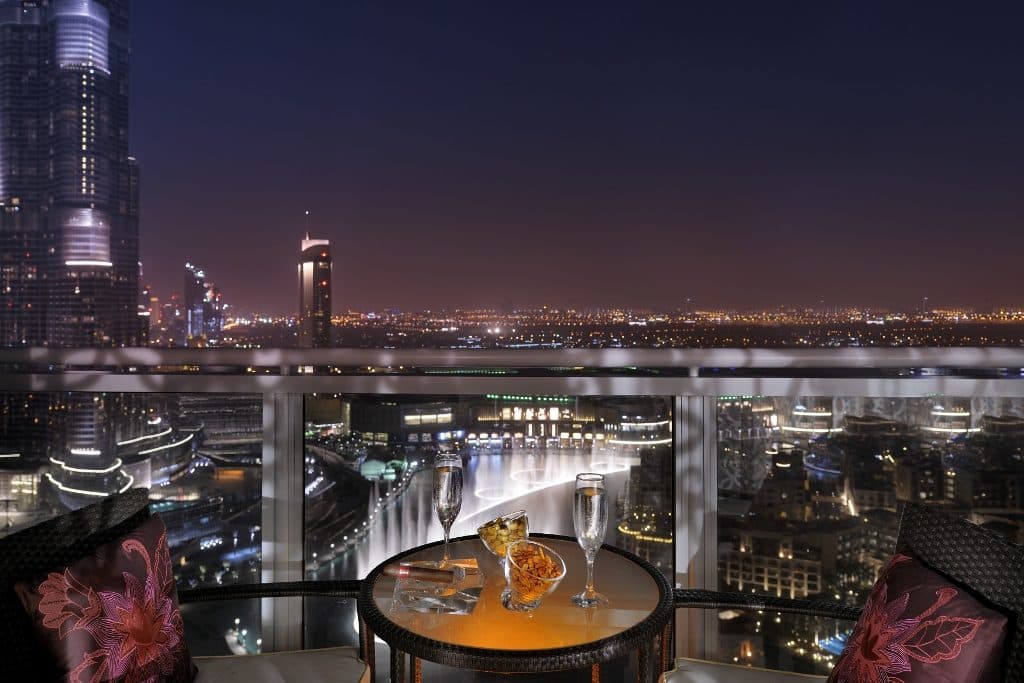 4个卧室 皇家顶楼 有全景 Balcony Burj Khalifa 和泉景