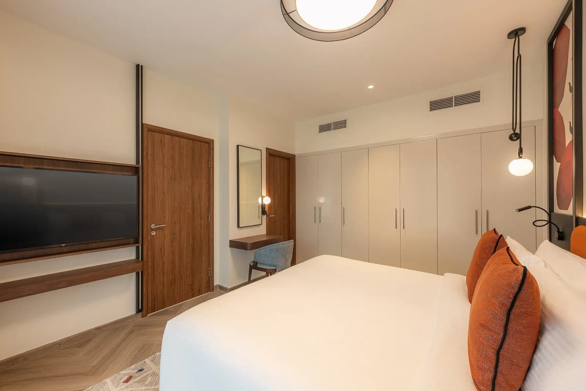 Chambre familiale King Suite Balcon Boulevard Vue